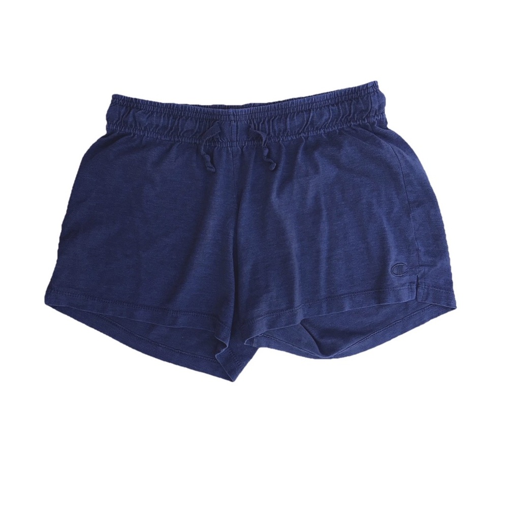 Champion Women’s/ Junior size S Gray Athletic Shorts Drawstring Logo Lounge Gym